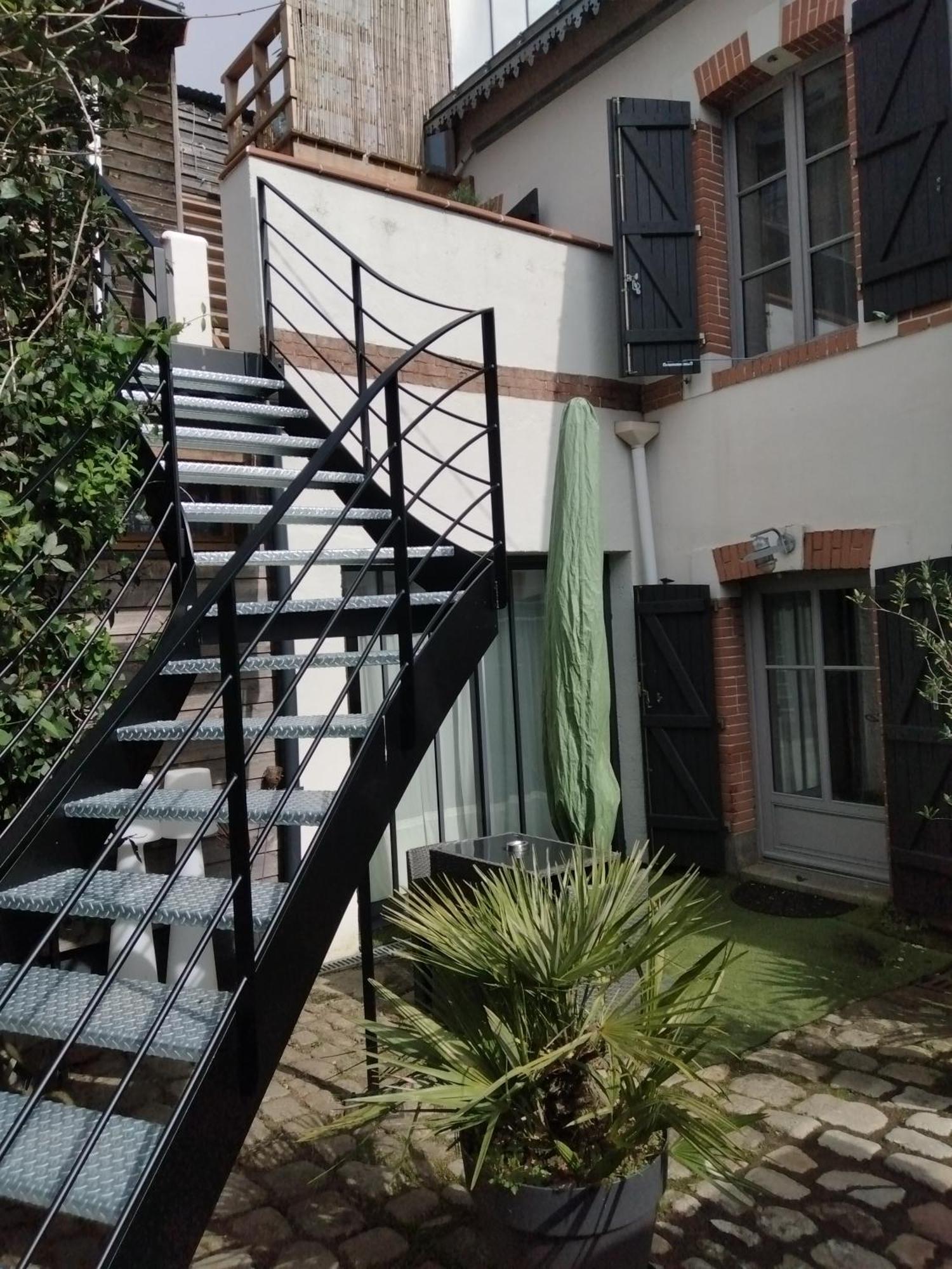 Appartement T2 Sur Cour Nantaise Rezé المظهر الخارجي الصورة